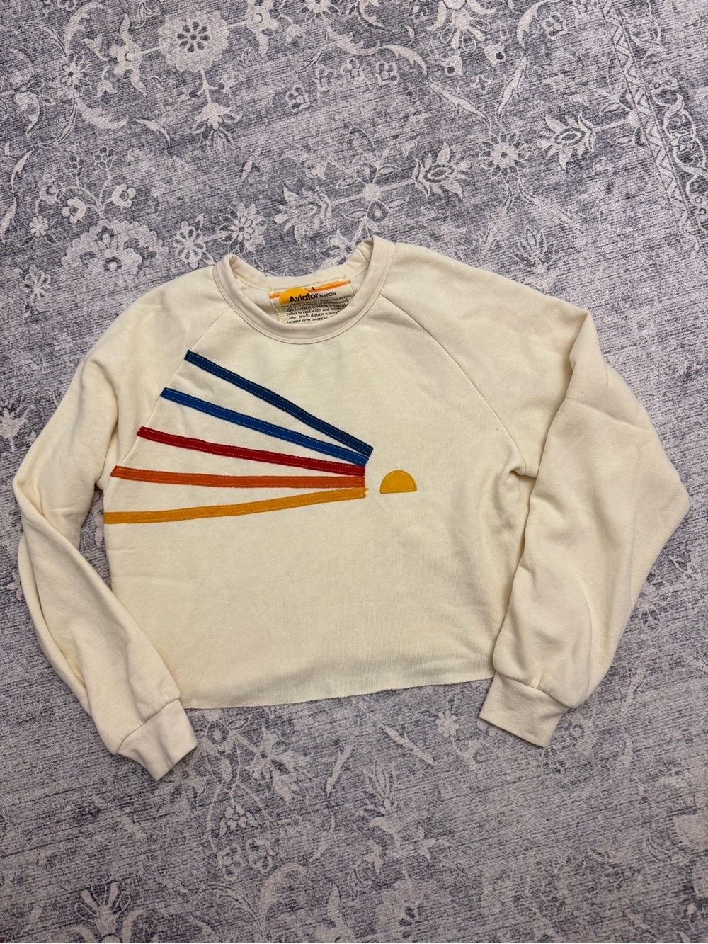 Aviator Nation daydream cropped crew - Picture 3 of 3